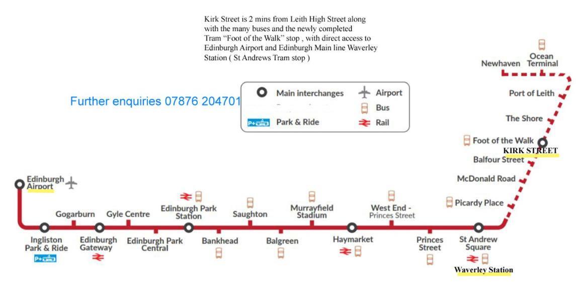 Traditional 3 Bedroom Quiet Duplex Flat By High St, Trams And Buses - Just 1-5 Miles To Centre EDI Eksteriør bilde